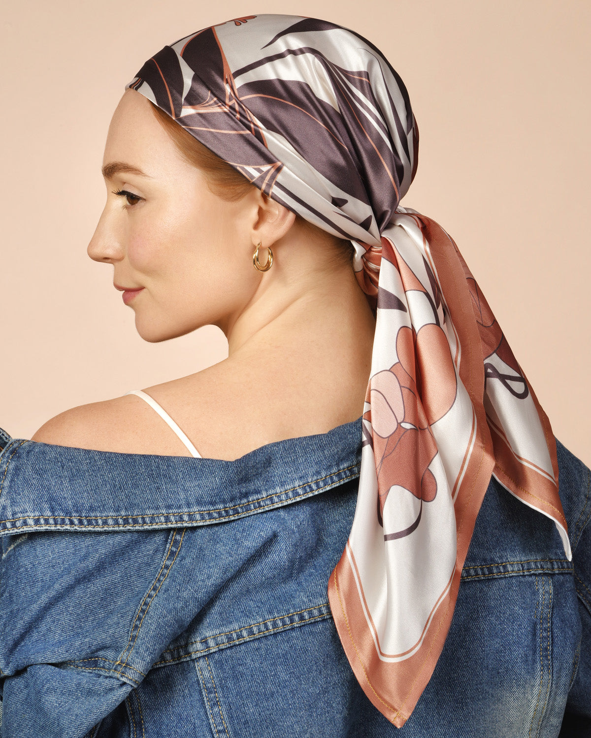 Satin Scarf for Hair